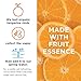 JUST Water Infused - Organic Fruit Flavored Spring Water - Eco-Friendly Boxed Bottled Water - Zero Sugar, Artificial Flavors, or Sweeteners, 8.0 Alkaline pH - Tangerine, 16.9 fl oz (Pack of 12)
