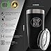 Keto Kofi Travel Tumbler Drink Coffee Cup (20 oz.) Double-Wall, Vacuum Insulated Stainless Steel | Slide Top Lids, Straw Friendly | Retains Hot & Cold Temperatures | Gym and Diet