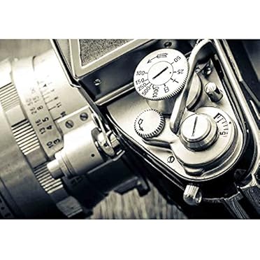 Detail of Old Classic Camera Wall Murals