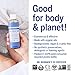 Dr. Bronner's - Pure-Castile Liquid Soap (Peppermint, 4 ounce) - Made with Organic Oils, 18-in-1 Uses: Face, Body, Hair, Laundry, Pets and Dishes, Concentrated, Vegan, Non-GMO