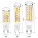 ENUOTEK 10W G9 GU9 LED Light Bulbs Halogen Lamp Replacement 900Lm SMD5730 Flicker Free Warm White 3000K AC100-265V Not Dimmable CE ETL Approved 6 Pack