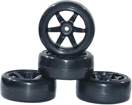1 10 Drift Tires
 - Weizeu 4pcs Rc Car Drift Tires Tyre Wheel 6mm Offset For 1 10 Drift Car For Hpi Hsp Black 1 10 Amazon Co Uk Sports Outdoors