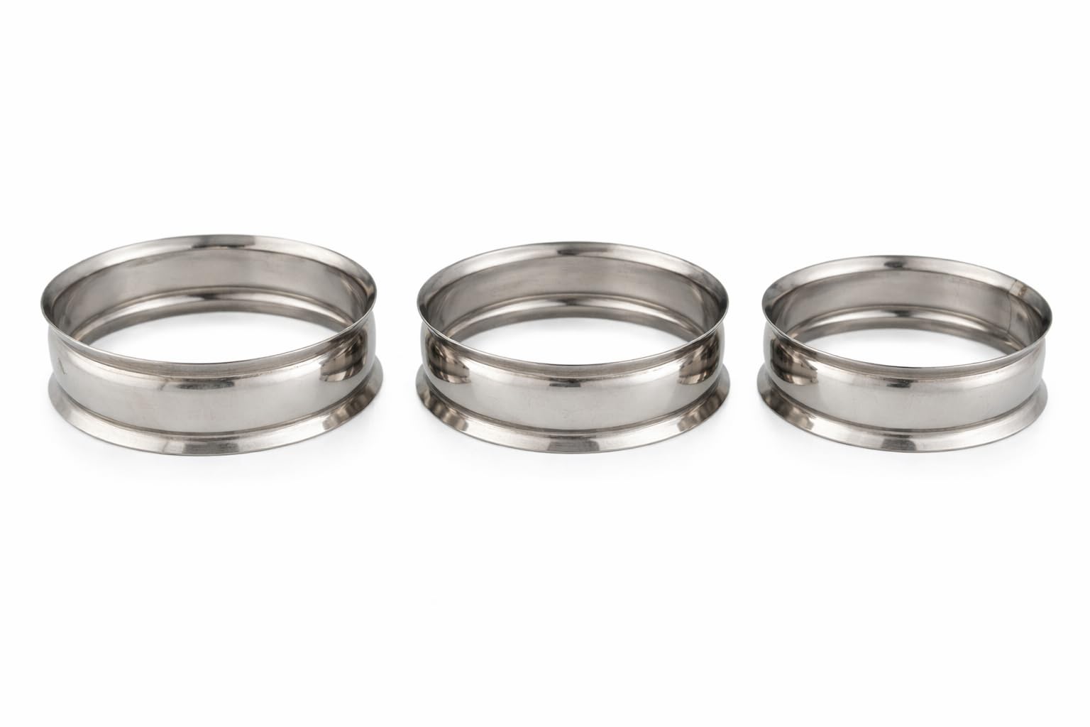 Garden Of Arts 3 Stainless Steel Strong Matka ring Hot Pot Stand Hot ring Casserole Multipurpose Stand Kitchen Steaming Tray Stand Steamer Rack Stand also used for Barbeque-Set of 3