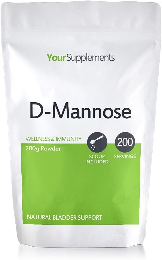 Your Supplements DMannose Powder 200g Pure Powder Amazon.co.uk