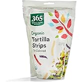 365 by Whole Foods Market, Organic Tri-Color Tortilla Strips, 3.5 Ounce