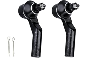 KFVF 2 Pack Outer Tie Rod End Fits for Mazda 3 2004-2013, Mazda 5 2006-2017, Front Tie Rod End fits for Mazda 3 Sport 2009-2013, Front Outer Tie Rod End ES800025 ES800026