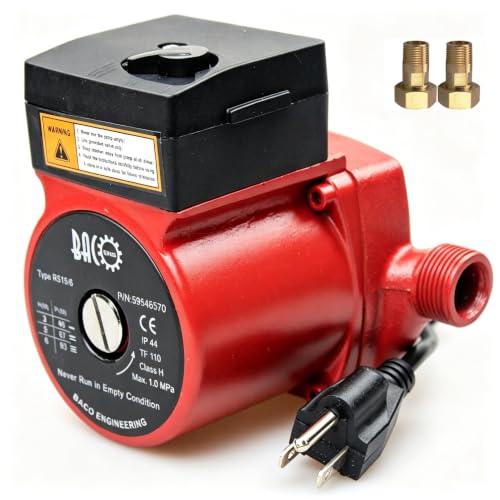 BACOENG 3-Speed Hydronic Circulation Pump