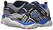 Skechers Kids Electronz Z Strap Sneaker , Black/Royal,13.5 M US Little Kid