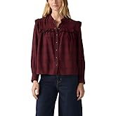Levi's Womens Gianna Long Sleeve Blouse