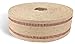 Briar Hill 3.5 Inch x 72 Yards Upholstery or Craft Jute Webbing, Natural with Red Stripes