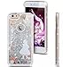 iPhone 8 Case/iPhone 7 Case(4.7inch),Blingy's Cool Flowing Liquid Glitter Style Plastic Hard Case for iPhone 8/iPhone 7 (Alice)