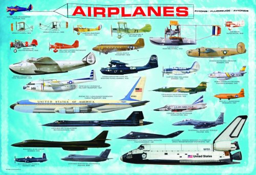 Airplanes 100 Piece Jigsaw Puzzle