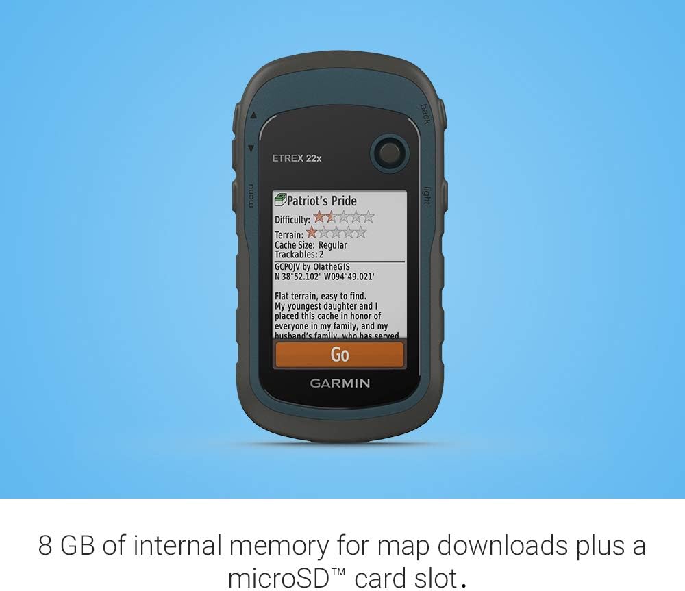 Garmin eTrex 22x, Rugged Handheld GPS Navigator
