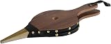 De Vielle 45.5cm Brown Wooden Fireside Bellows with Chrome Nozzle - Fireplace view 3
