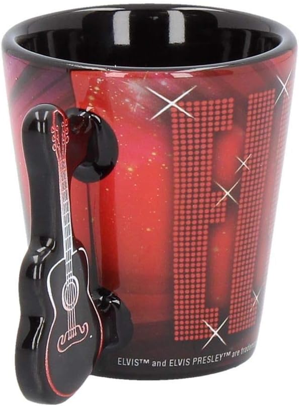 Nemesis Now Elvis '68 Espresso Cup, Red - Image 4