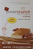 BioNutritional Research Group - Power Crunch Protein Energy Bar Salted Caramel, 5-1.4oz Bars