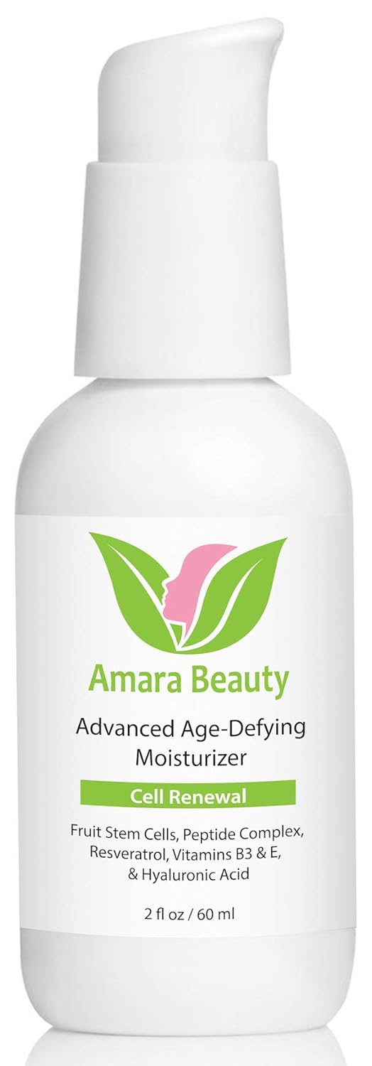 Anti Aging Face Cream Moisturizer with Resveratrol & Peptides, 2 fl. oz.: Beauty