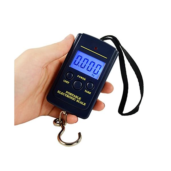 WiseField-88lb40kg-Hanging-Scale-Luggage-Digital-BackLight-Fishing-Pocket-Weight-Dark-Blue