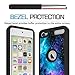 iPod Touch 6 Case,iPod Touch 5 Case,Rossy Nebula Galaxy Space Universe Design Shock-Absorption Hybrid Dual Layer Armor Defender Protective Case Cove for Apple iPod touch 5 6th Generation