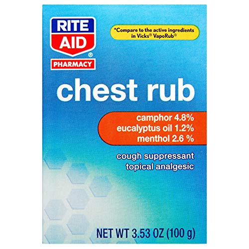 Rite Aid Medicated Chest Rub 3.53 oz. Pricepulse