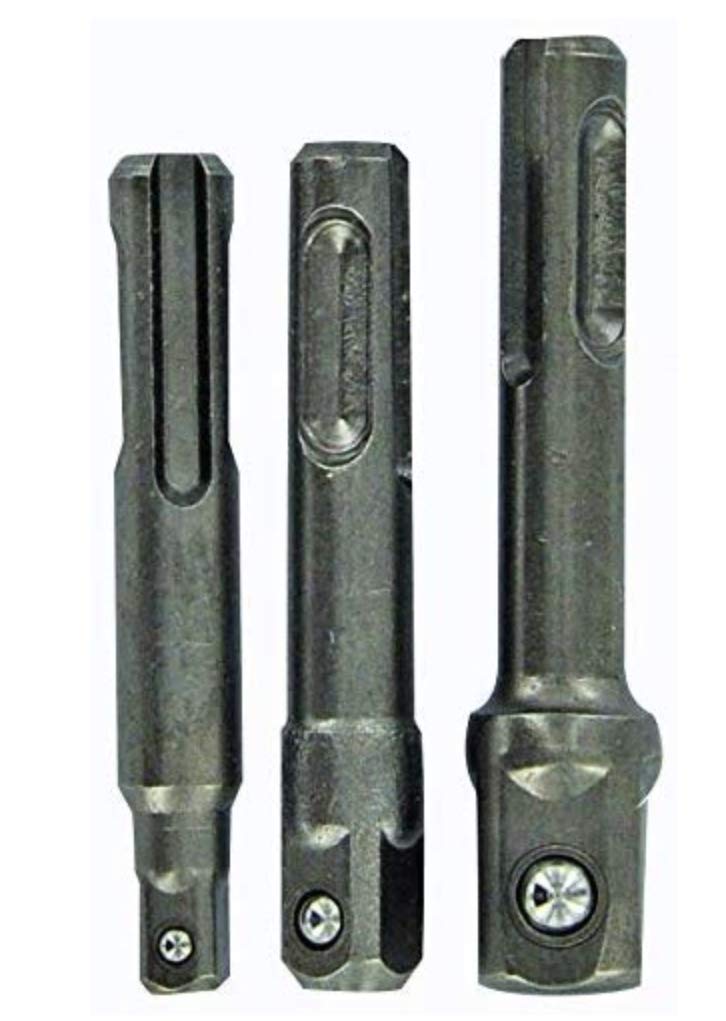 Tivoly 11501320019 Set of 3 SDS+ Socket Holders (1/4-Inch + 3/8-Inch + 1/2-Inch)