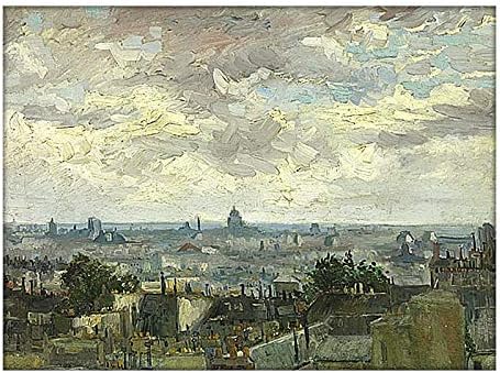 CYACC Paisaje del Techo En Bricolaje Pintura por Números Arte Pintura