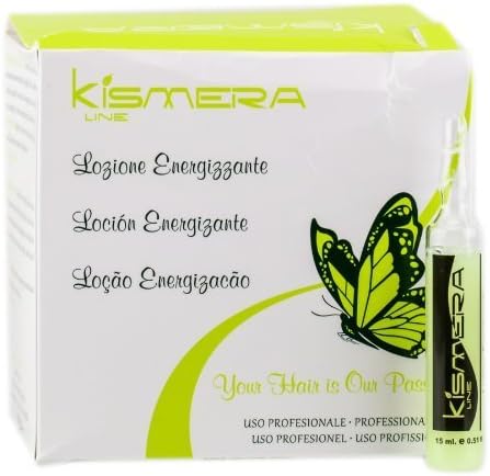 Kismera Energizing Lotion for Unisex Ampoules, 12 Ounce