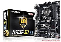 Gigabyte LGA 1151 Z170 2-Way SLI UEFI DualBIOS ATX DDR4  ATX DDR4 NA Motherboards GA-Z170XP-SLI