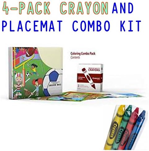 24 Plastic Stencils (Crayons, AND PLACE MAT)