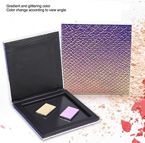 MERMAID SMALL Makeup Magnetic Empty Palette w/ 9 Magnetic Stickers - fits 9 single 26mm eyeshadow pots