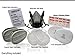 Half Mask Respirator NIOSH Approved Facepiece, Includes Organic Vapor Cartridges & Particulate Filters (Plus Bonus) Medium & Large Reusable Respirator Mask offers Respiratory Protection
