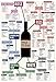 Types of Wine Chart Poster 13 x 19in with Poster Hanger