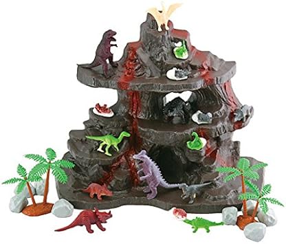 dinosaur volcano toy set