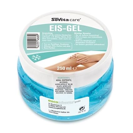 Hielo de Gel | inmediato nevera y efecto | ascopharm | 250 ml ...