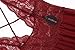 Avidlove Women Teddy Lace Bodysuit Halter Mesh Babydoll Underwear Pant Dress Red XL