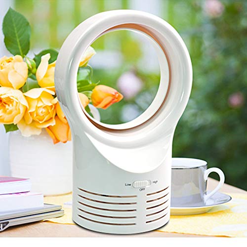 image for Casual-Life Office Portable Handheld Mini USB No Blade Fan Electric Bl