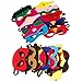 30pcs Superhero Felt Masks for Kids Party Cosplay Superhero Masks with Elastic Rope Party Favors Mask for Birthday Gifts (Multicolor)