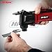 Hi-Spec 2.5A (300w) Oscillating Multi-Tool with Keyless Tool Changing, 38pc Accessory Kit and Variable Speed Switch for Sanding, Grinding, Cutting, Removing Grout and Stains - Power Tool
