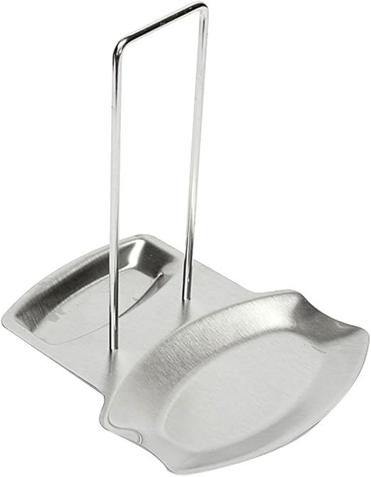 Amazon.de: Edelstahl Pfanne Topf Deckel Rack Ständer Löffel Herd