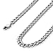 Besteel Jewelry Stainless Steel Arrowhead Pendant Necklace for Men Biker Punk 24'' Chain