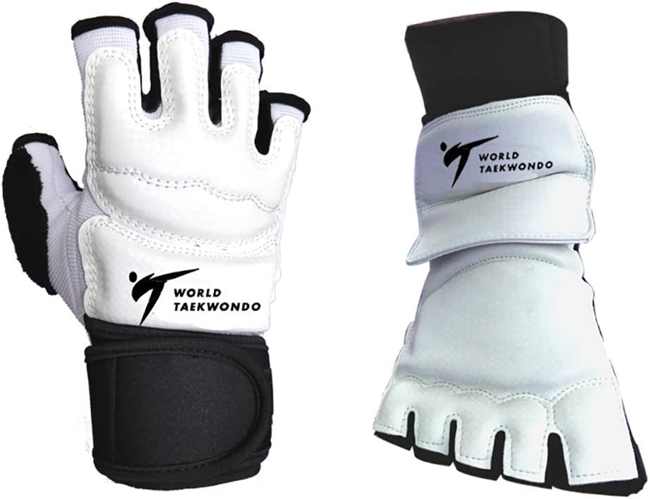 Aship Men Women Taekwondo Foot Protector Karate Boxing Foot Guard Martial Arts Training Fight Punch Bag Sparring MMA WTF for Children Kids Beginner Foot Gear : Sports & Outdoors