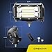 Nilight 18001F-B 2PCS 5Inch 72W Double Row Flood Bar 10800Lumens Driving Fog Led Off Road Lights for Trucks Jeep ATV UTV SUV Boat Marine,2 Years Warrantythumb 1