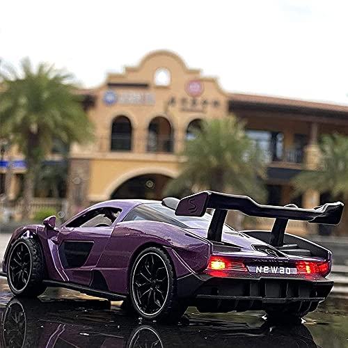 Diecast Toy Car McLaren Senna Sports Car Model,Zinc Alloy Simulation