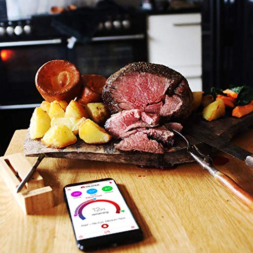 Original MEATER 2Unit Bundle Smart Meat Thermometer 33ft Wireless Range for The Oven