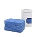 Sinkology SSCRUB-101-6 Breeze Non-Scratch and Odor Resistant Silicone Scrubber Package of 6 Sponges, Blue, 6 Piece