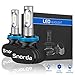H11 (H8 H9) LED Headlight Bulbs, Snorda All-in-One LED Headlights 6500K 8000LM 50W Headlight Bulb 2 Pcs with Cool White Top CSP Chips - 3 Year Warranty