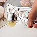 Stainless Steel Garlic Press,Garlic Crusher,Garlic Mincer and Silicone Garlic Peeler,eBerry Kitchen Utensil,Kitchen Gadgets Tools Set