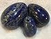 Texas Hidden Gems 3 Natural Lapis Stone Eggs Kegel Exercise Weights
