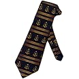Steven Harris Mens Lawyer Scales of Justice Necktie - Black - Neck Tie