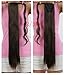 Onedor Straight Wrap Around Ponytail Extension for Woman Synthetic Hair 120g-130g